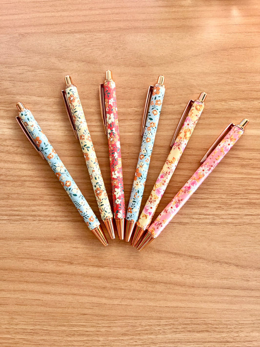 Lapicera Floreada