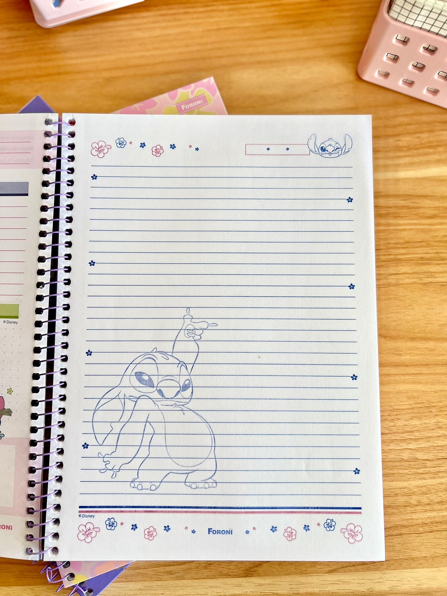 Cuadernolas Stitch