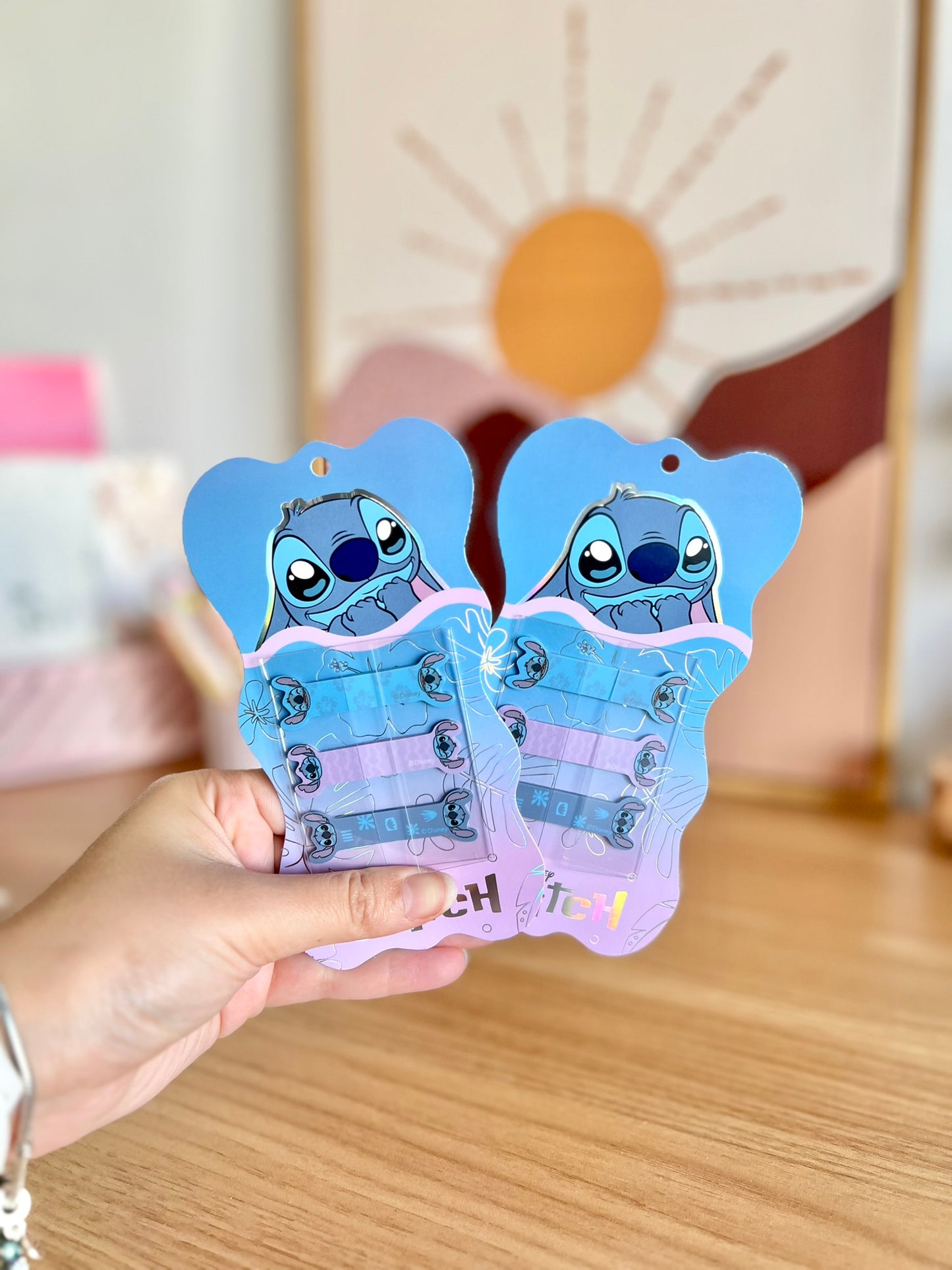 Banderitas autoadhesivas de Stitch