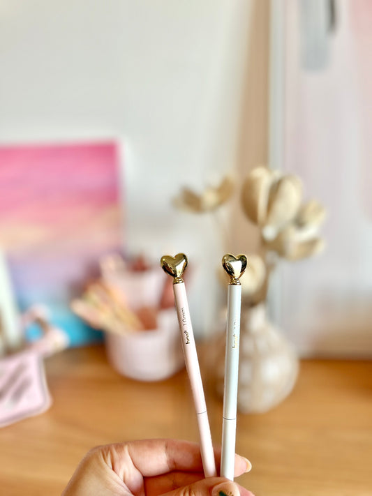 Boligrafo corazòn Brw - Pack 2 unidades