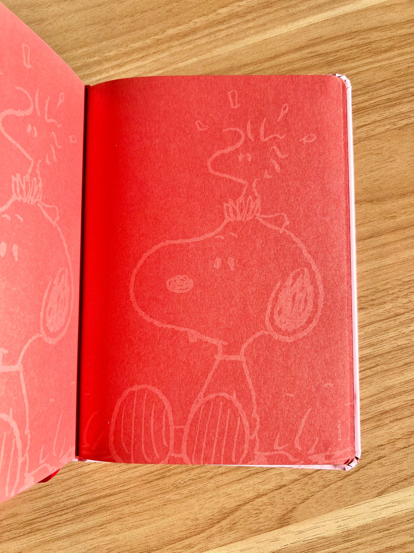 Libreta Snoopy