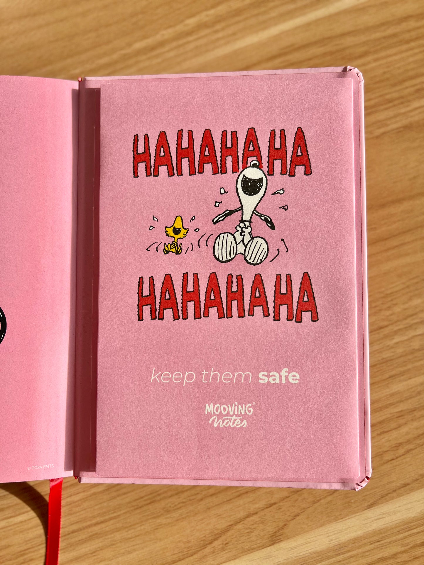Libreta Snoopy