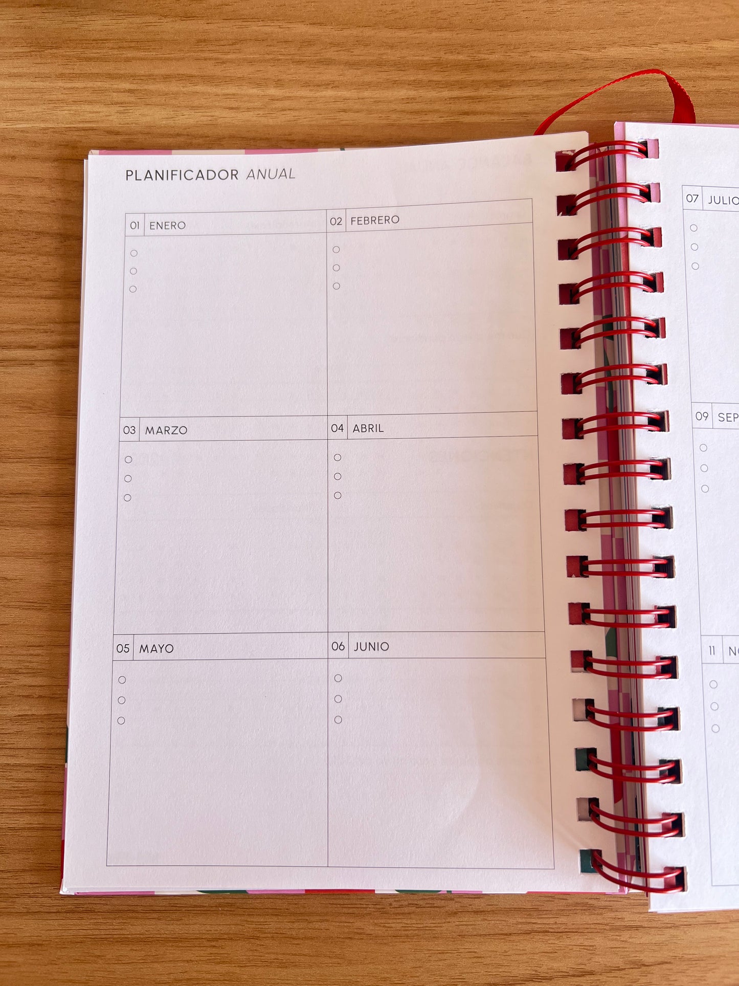 Agenda Floral Pastel 2026 Diaria - Big Life