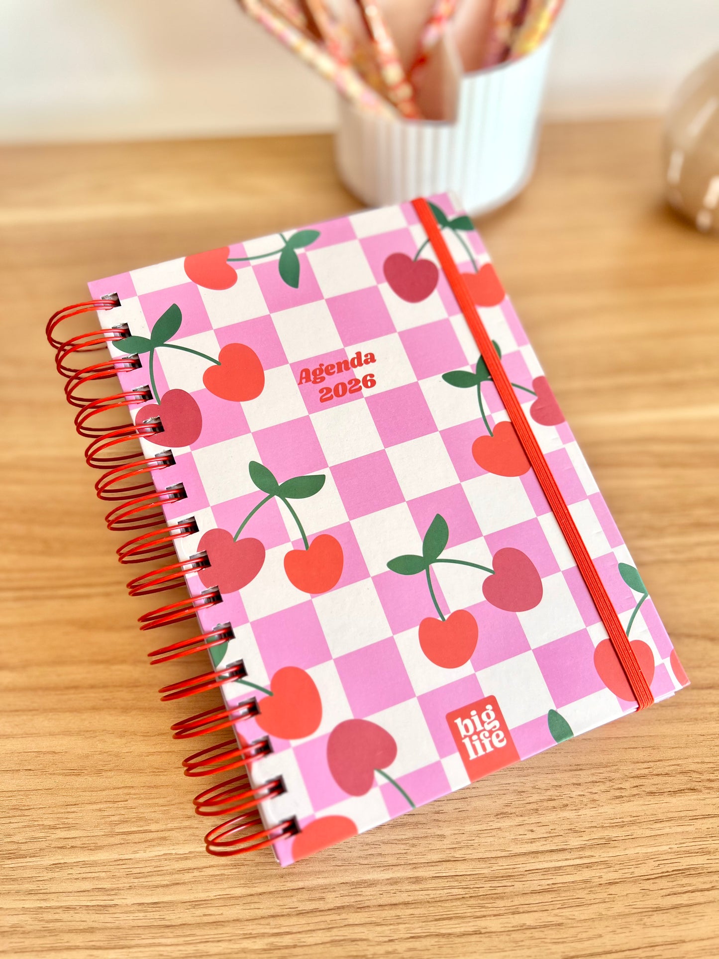 Agenda Cereza 2026 Diaria - Big Life