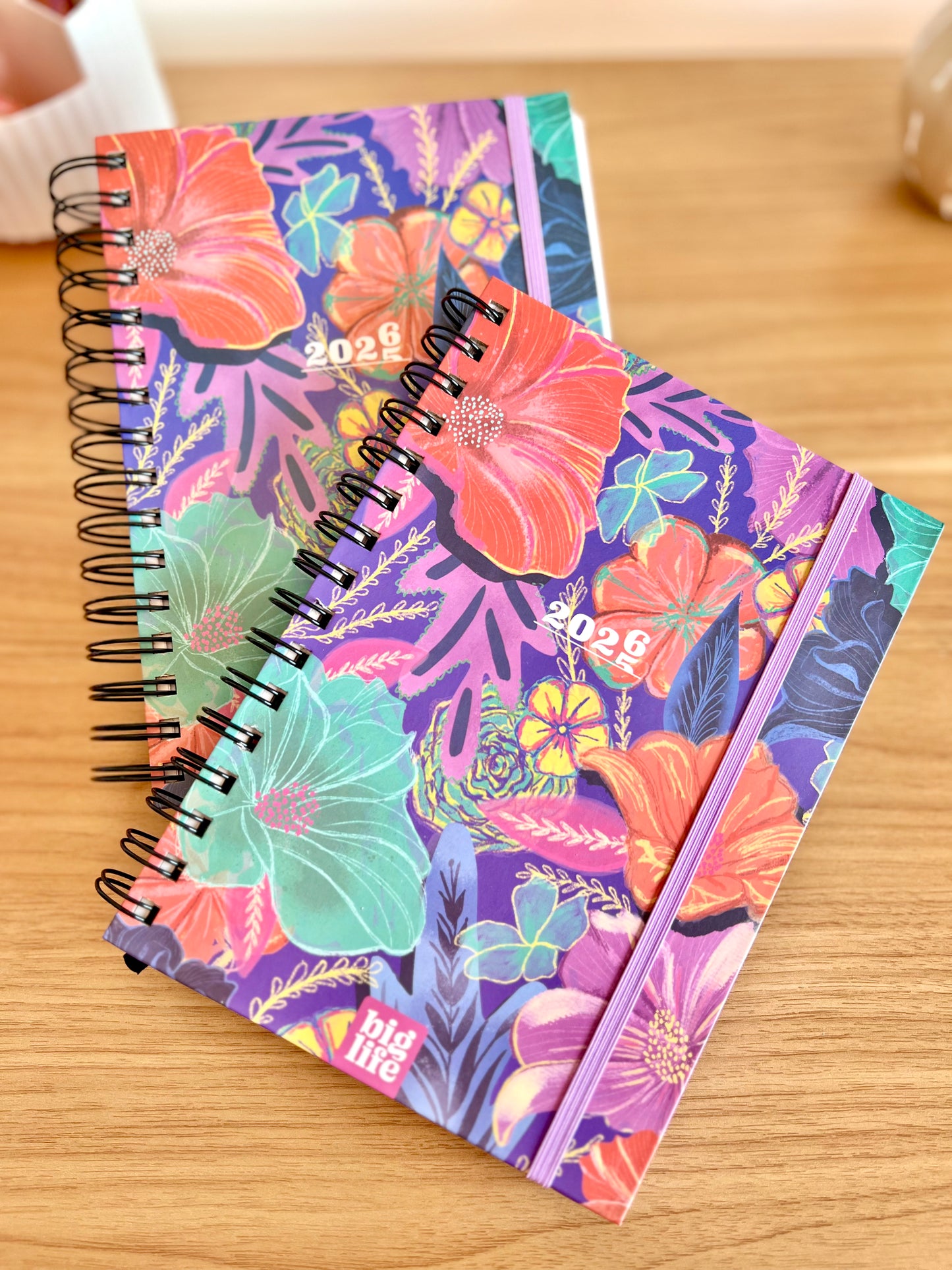 Agenda Floral 2026 Diaria - Big Life
