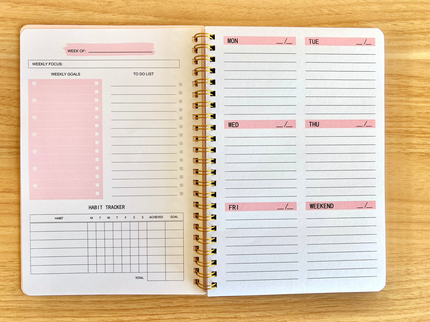 Planner semanal