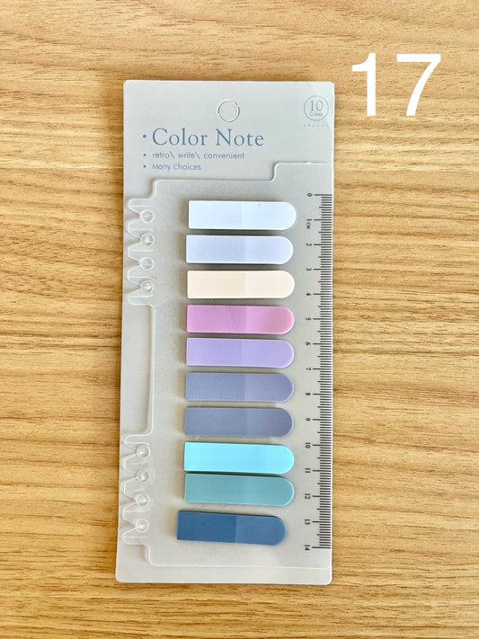 Notas Adhesivas Pastel