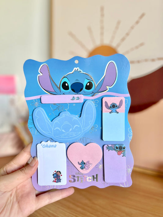 Set Notas Adhesivas Stitch
