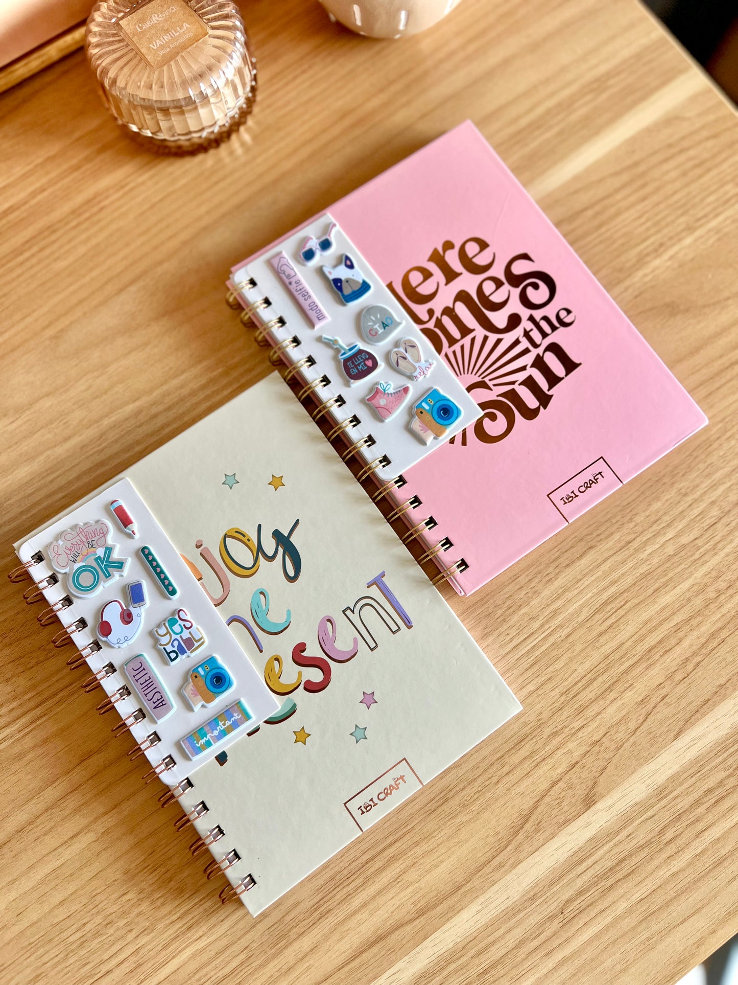 Libreta Enjoy The Present - Ibi Craft