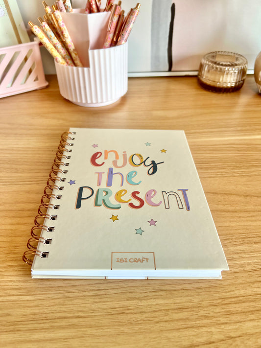 Libreta Enjoy The Present - Ibi Craft