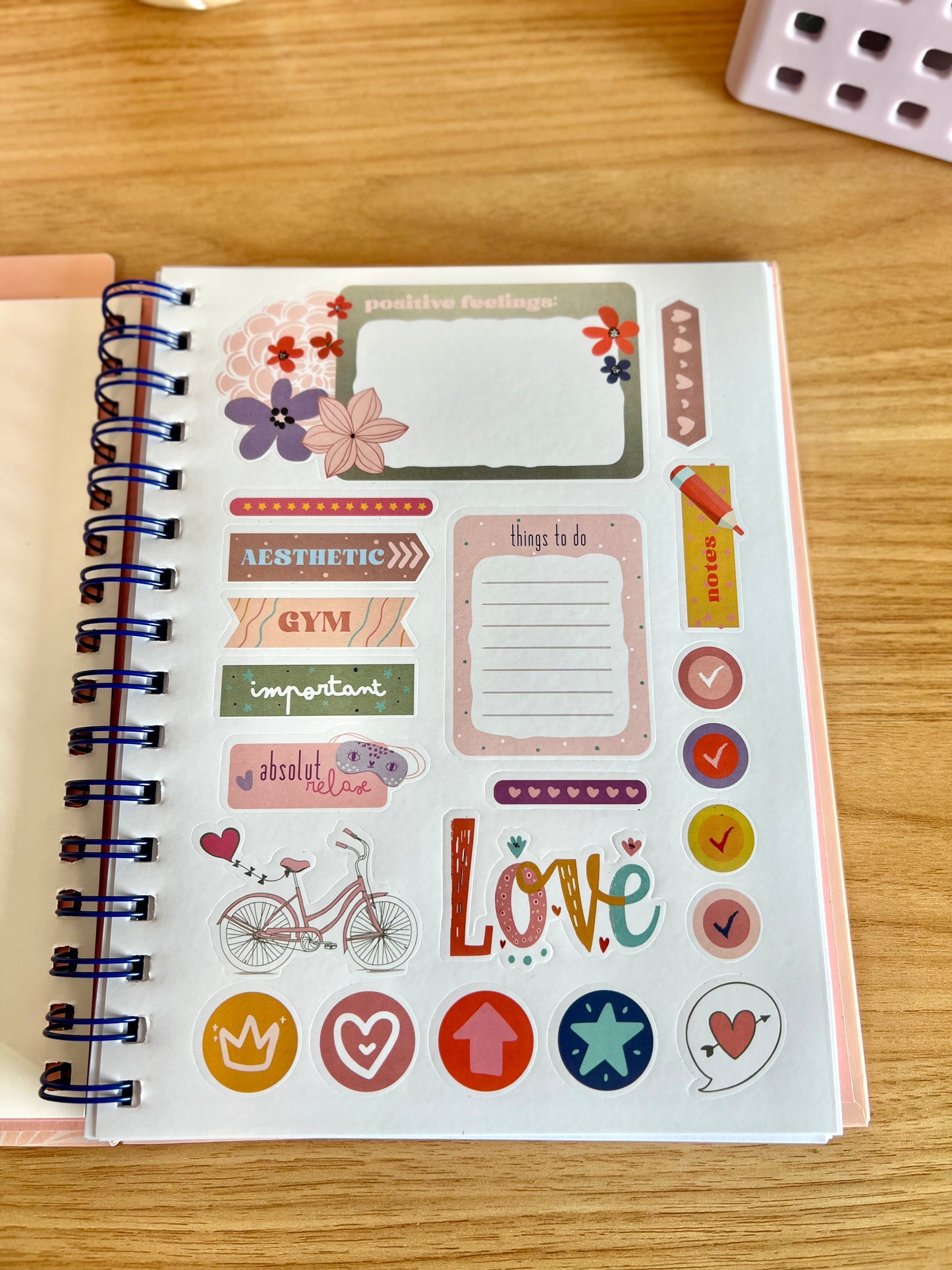 Cuaderno Love is in the air - Ibi Craft